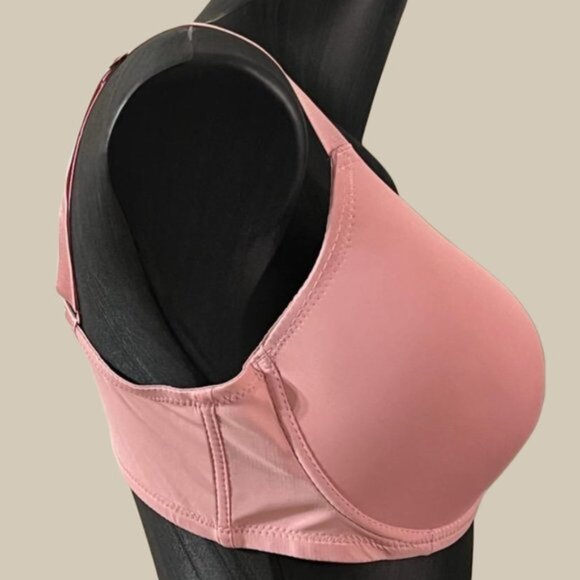 Light Pink Full Coverage Bra - Picture 2 of 3